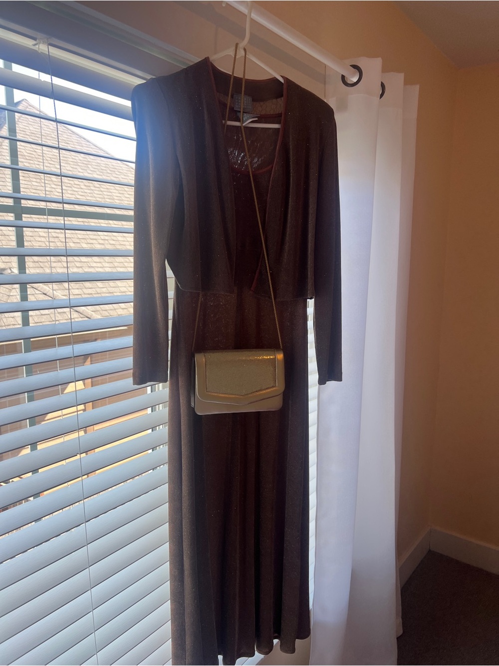 Rabbit Rabbit Rabbit vintage gold dress - Picture 5 of 5